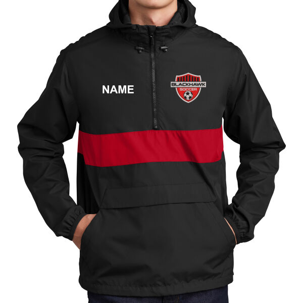 Sport-Tek® Zipped Pocket Anorak - Embroidered Logo ** Add Name for $5! ** Thumbnail