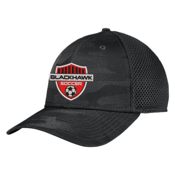 New Era ® Tonal Camo Stretch Tech Mesh Cap - Embroidered Logo Thumbnail