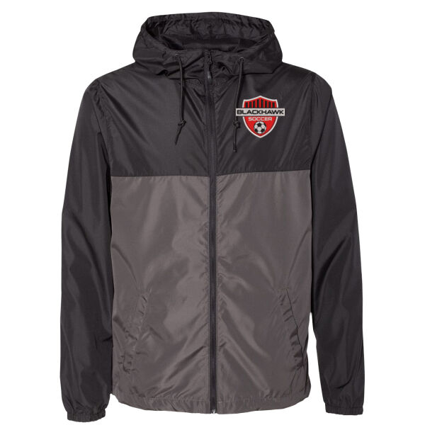 Independent Trading Co. - Unisex Lightweight Windbreaker Full-Zip Jacket - Embroidered Logo Thumbnail