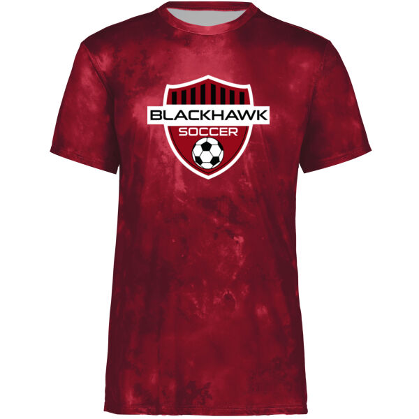 Holloway - Youth Cotton-Touch Poly Cloud Tee - Printed Logo Thumbnail