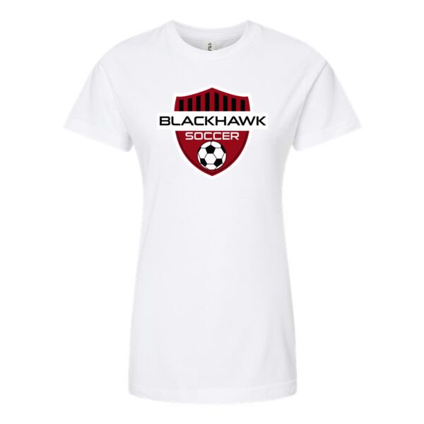 Tultex - Women's Classic Fit Fine Jersey T-shirt - Printed Logo Thumbnail