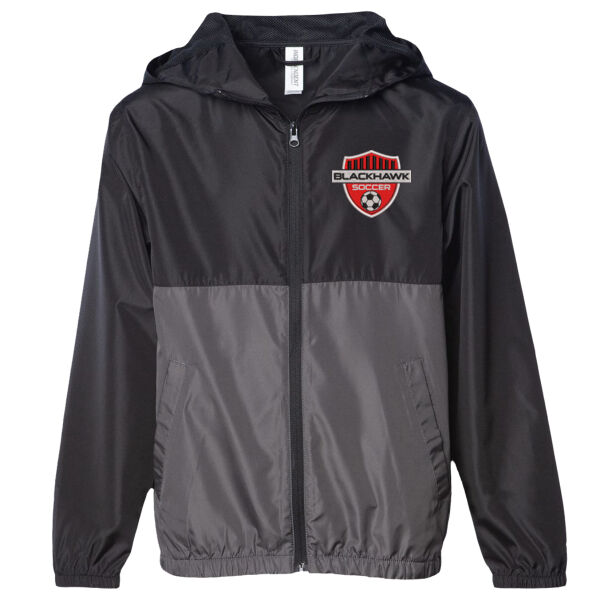 Independent Trading Co. - Youth Lightweight Windbreaker Full-Zip Jacket - Embroidered Logo Thumbnail