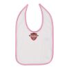 Infant Contrast Trim Premium Jersey Bib Thumbnail